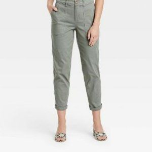 Women's High-Rise Utility Ankle Pants - A New Day